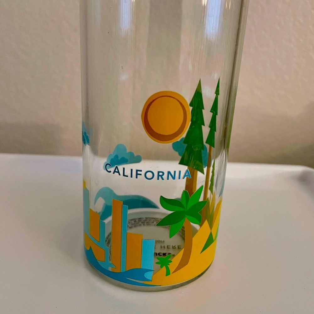 Starbucks 2016 “You are here” Glass Water Bottle